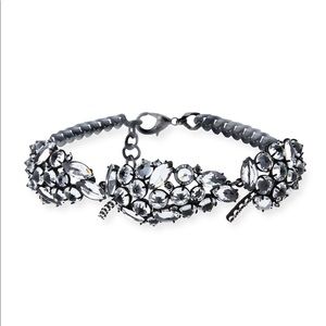 NWOT Lulu Frost Diamanda Crystal Collar Necklace